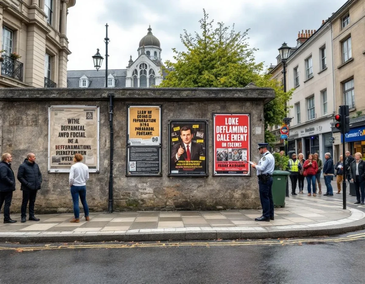 L'affichage public diffamatoire en zone protégée : cadre juridique et sanctions