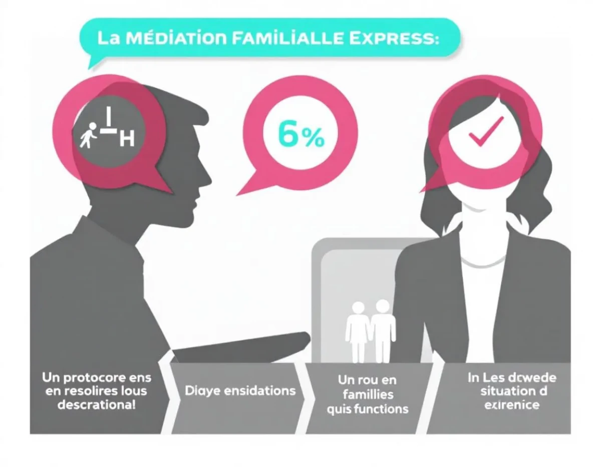La médiation familiale express : Un protocole de résolution en 72 heures pour les situations d'urgence