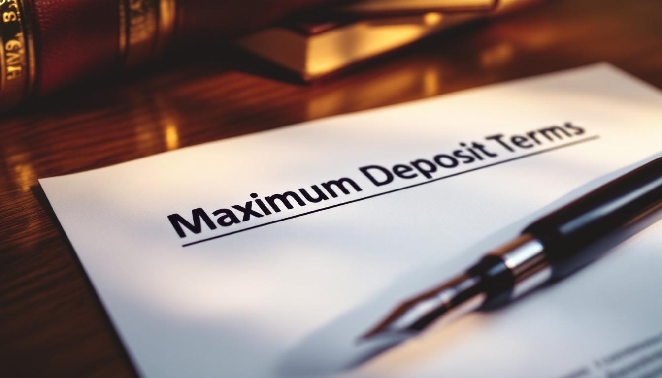 Quel est le montant maximum d'un acompte sur commande